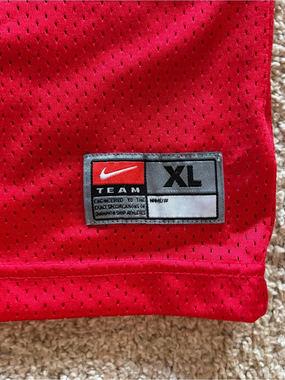 Nike Boy’s Ohio State Jersey with White #7